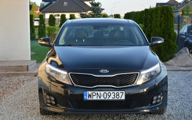 Kia Optima cena 51700 przebieg: 210098, rok produkcji 2014 z Płońsk małe 781